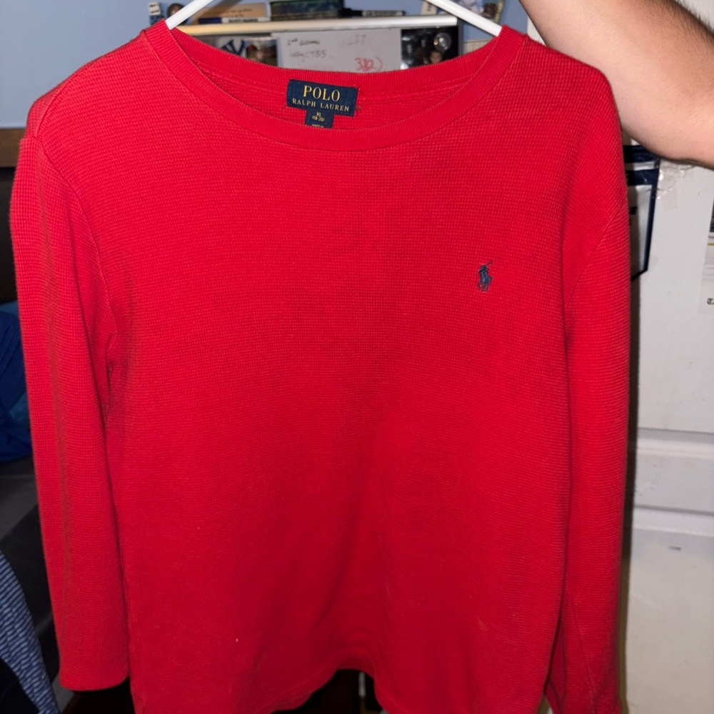 Polo Ralph Lauren Vibrant Red Crewneck